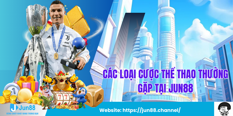 Các Loại Cược Thể Thao Thường Gặp Tại Jun88