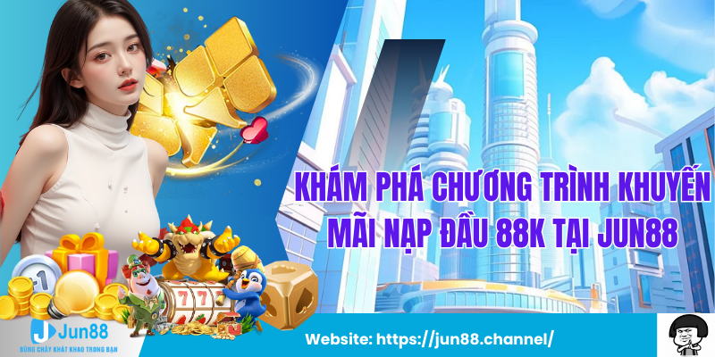 Khám Phá Chương Trình Khuyến Mãi Nạp Đầu 88K Tại Jun88